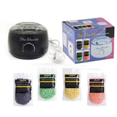 Wax Heater With 4 Flavors Hard Wax Beans